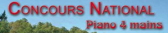 Concours national Piano 4 mains