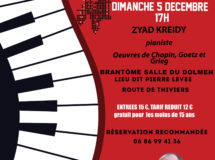 Ziad Kreidy, un récital de piano intimiste.